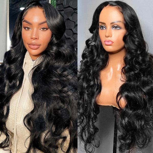 Glueless Lace Wig HD Undetectable Lace 5¡Á5 Closure Wig Wear and Go Body Wave Wig