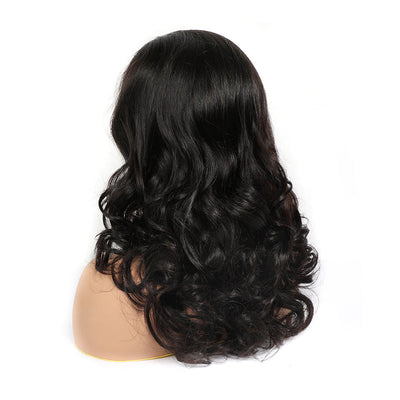 Short Lace Front Wigs 16 Inch Body Wave Wig Transparent Lace BOB Wig 200% Density